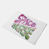 Raumstation Fußmatte (Schrägansicht)