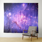 Raumstation Galaxy Nebula Himmelbett Dorm Wandteppich (Beispiel (Horizontal))