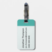 Raumstation Gepäckanhänger (Rückseite vertikal)