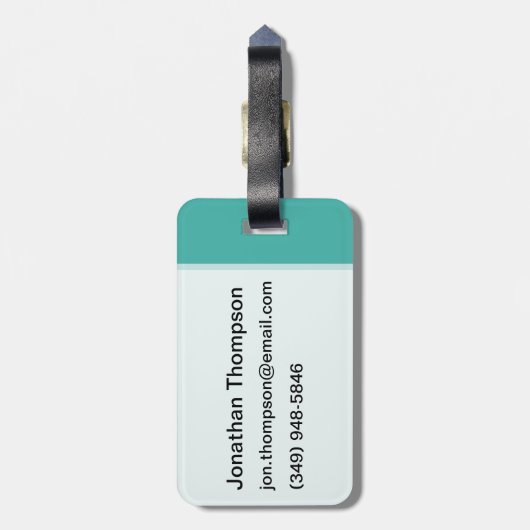 Raumstation Gepäckanhänger (Rückseite vertikal)