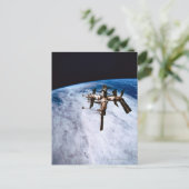 Raumstation im Orbit 11 Postkarte (Stehend Vorderseite)