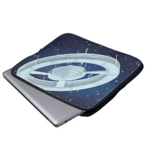 Raumstation Laptopschutzhülle