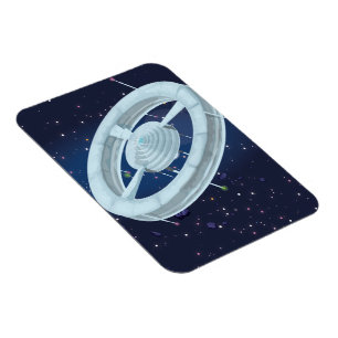 Raumstation Magnet