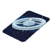 Raumstation Magnet (Linke Seite)
