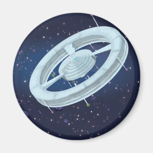 Raumstation Magnet