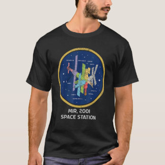 Raumstation Mir Module sowjetischer Weltraumbahnho T-Shirt