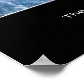 Raumstation Mir Poster (Ecke)