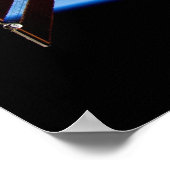 Raumstation Poster (Ecke)