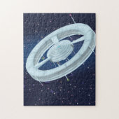 Raumstation Puzzle (Vertikal)