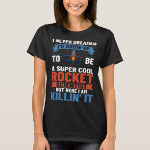 Raumstation "Raumfahrt" der Raketenwissenschaft T-Shirt