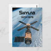 Raumstation Skylab Postkarte (Vorne/Hinten)