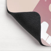 Raumstation Weltraumkunst Mousepad (Ecke)