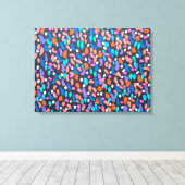 Raumtrocknung Leinwand Abstrakte Kunst drucken (Insitu (Holzboden))