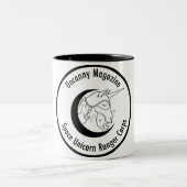Raumunicorn-Förster-Korps 11 Unze-Tasse Zweifarbige Tasse (Mittel)