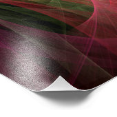 Raumwelle Fotodruck (Ecke)