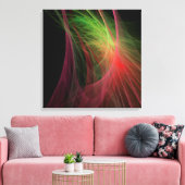 Raumwelle Leinwanddruck (Insitu (Wohnzimmer))