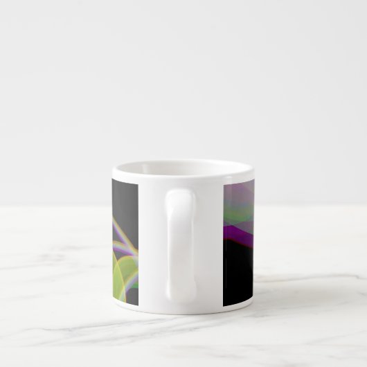 Raumzeit Espressotasse (Rückseite)