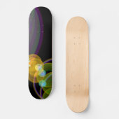 Raumzeit Skateboard (Vorderseite)