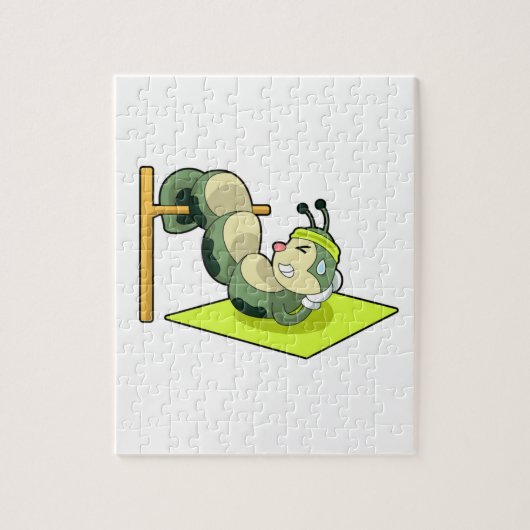 Raupe ABS Workout-Fitness Puzzle (Vertikal)