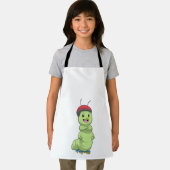 Raupe als Inline-Skater mit Roller Skate.pn Schürze (Insitu)