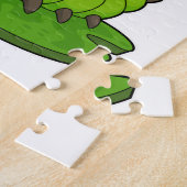 Raupe als Pirate mit Schwert Puzzle (Seite)