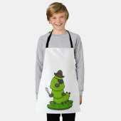 Raupe als Pirate mit Schwert Schürze (Getragen)