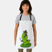 Raupe als Pirate mit Schwert Schürze (Insitu)