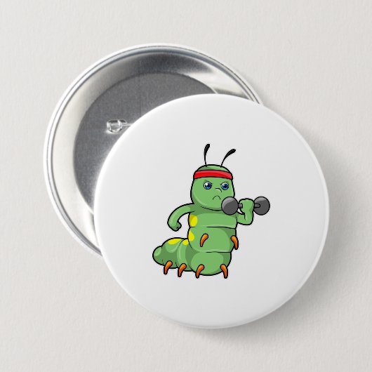 Raupe am Krafttraining mit Dumbell Button (Vorne & Hinten)