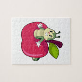 Raupe Apple Puzzle (Horizontal)