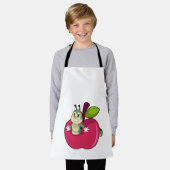 Raupe Apple Schürze (Getragen)