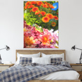 Raupe auf überwürzte Leinwand (Insitu (Schlafzimmer))