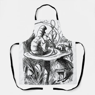 Raupe aus der Alice im Wunderland Schürze