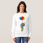 Raupe Balloon Sweatshirt (Vorne ganz)