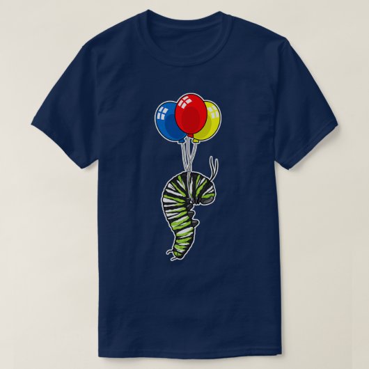Raupe Balloon T-Shirt (Design vorne)