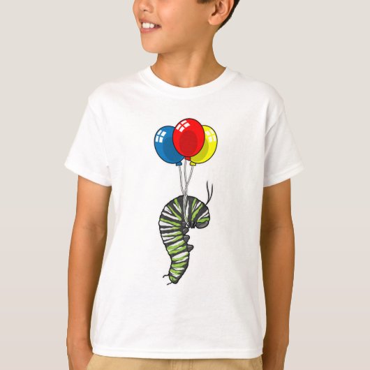 Raupe Balloon T-Shirt (Vorderseite)