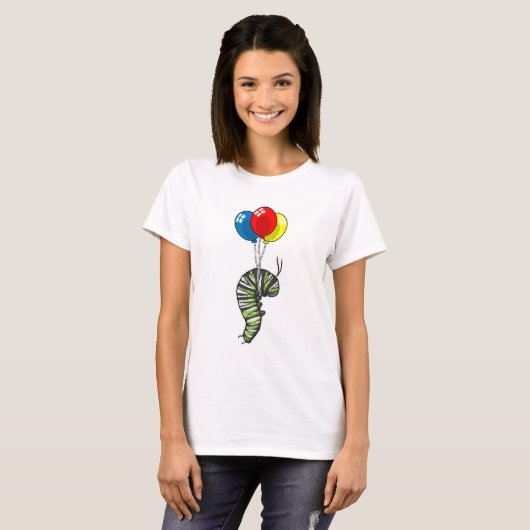 Raupe Balloon T-Shirt (Vorne ganz)
