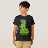 Raupe Baseball Baseball T-Shirt (Vorne ganz)