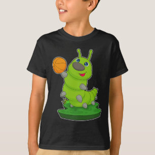 Raupe Basketball-Spieler Basketball T-Shirt