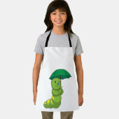 Raupe beim Regen Schürze (Insitu)