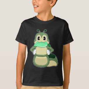 Raupe Blatt T-Shirt