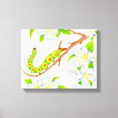 Raupe blüht leinwanddruck (Vorderseite)