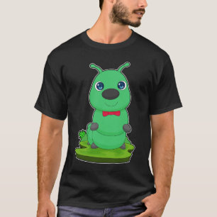 Raupe Bow Krawatte T-Shirt