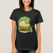 Raupe Burger T-Shirt (Vorderseite)