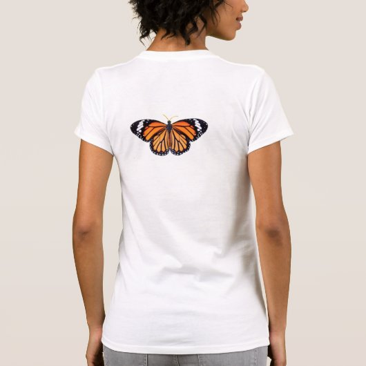 Raupe chrysalis T-Shirt (Rückseite)