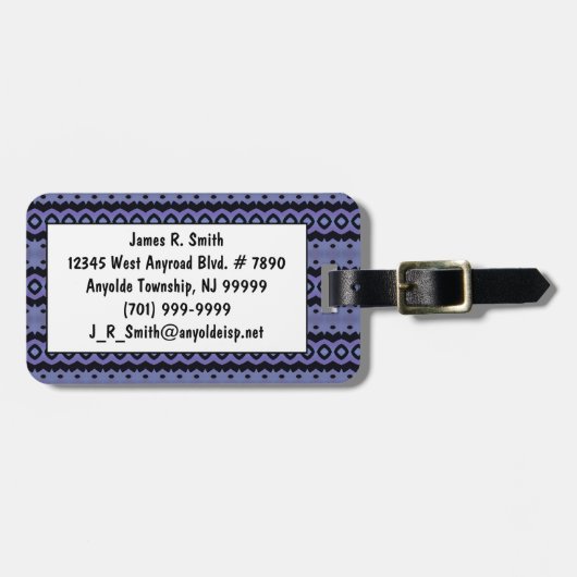 Raupe Crawl Gepäckmarke Gepäckanhänger (Vorderseite horizontal)