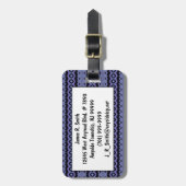 Raupe Crawl Gepäckmarke Gepäckanhänger (Vorderseite vertikal)