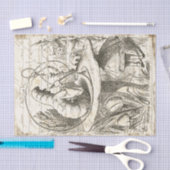 Raupe der Vintagen Alice im Wunderland Seidenpapier (Handwerk)