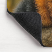 Raupe des Wollbären Herbst mit einem Scarf Mousepad (Ecke)