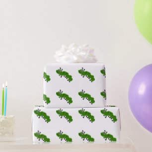 Raupe Design Geschenkpapier