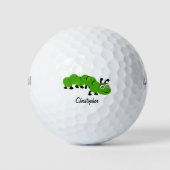 Raupe Design Golfball (Vorderseite)